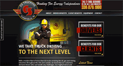 Desktop Screenshot of cstruckingllc.com